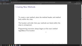 Void Methods
