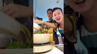 Đau đớn nhất là vợ nấu cho ăn mà dở không dám nói  #shorts #hellolapday