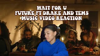 WAIT FOR U FUTURE FT DRAKE AND TEMS MUSIC VIDEO REACTION! 🤨