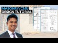 Masonry CMU Design Tutorial + Summary Sheets + Worksheets