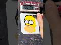 【ASMR】Drawing Simpson in 40 Sec