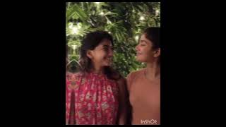 Sai💓 pallavi with her sister💗 Pooja/#shorts/Anu entertainment and vlogs 🥰/youtuber