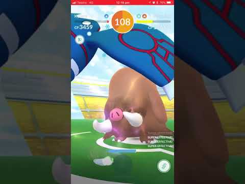 Pokémon Go - Level 3 Raid - Piloswine