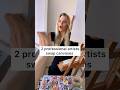 Which one do you like more, 1 or 2? This video hit 10 mln views at Insta! #artchallenge #art