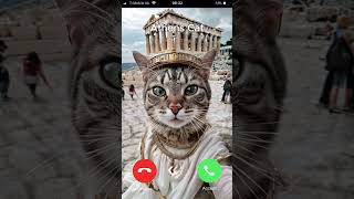 Athens Cat Face Time