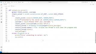 Multi Threaded TCP Chat Client
