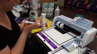 Weird Wednesday: Cutting Vinyl & Heat Transfer Vinyl with the Brother Scan & Cut