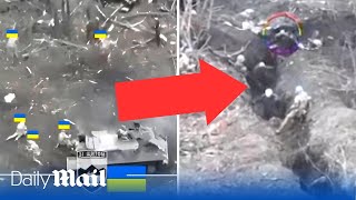 Ukraine troops storm Russian trenches in intense Kupyansk battle forcing enemy soldiers to surrender