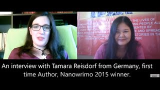 S02E32 FINDINGTHEVOICES: Tamara Reisdorf From Germany, First time Author, Nanowrimo 2015 Winner