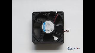 4214HR 24V 5.3W 2wires Server-Square Fan