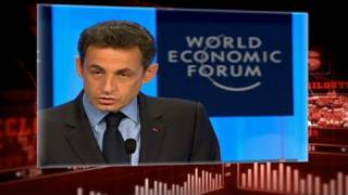 Sarkozy blasts bankers, system