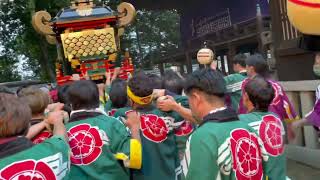 新市祇園祭2022　新市地区