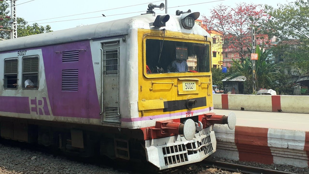 Kolkata Suburban Railway At Dum Dum Cantonment Station - Bangaon ...