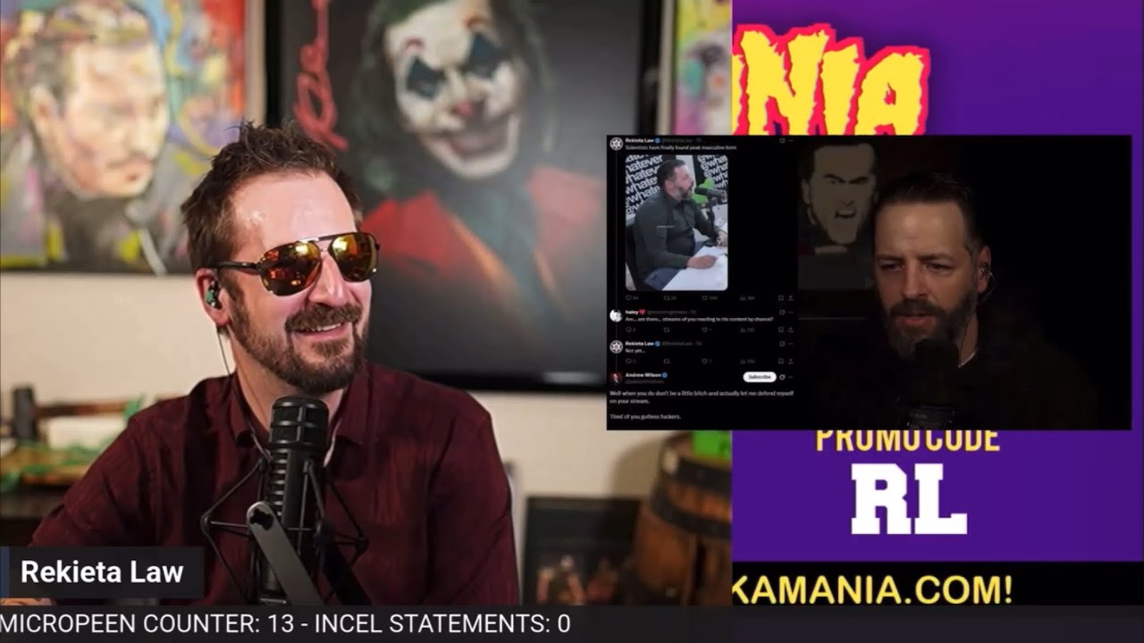 Rekieta Law Reacts To Andrew Wilson S Rejection He S Fat Nick