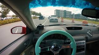 პირველად გავიყვანე ქალაქში ჩემი Drift car _ ი | G35 POV Driving around