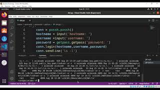 Python SSH connection with pxssh and running a command on a remote SSH server