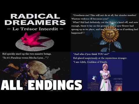 ALL Endings Radical Dreamers – Chrono Cross Remaster: The Radical Dreamers Edition