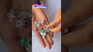 Beautiful silver saare pin with 67% discount 😍🌸#youtubeshorts #ytstudio #viralvideo