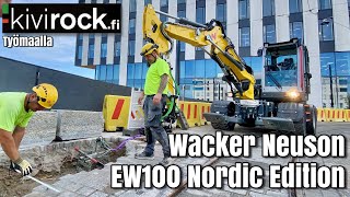 Wacker-Neuson EW100 Nordic Edition - uusi merkkipaalu 10-tonnin kokoluokassa