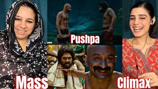 PUSHPA MASS CLIMAX SCENE 🔥🥵 | Pushpa Jhukega Nahi Sala 👿 | Pakistani Reaction #pushpa