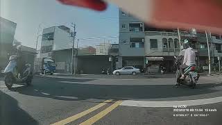 0:54 Taiwan Tainan Dangerous moto 三寶日常