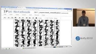 Intro to scikit-learn (I), SciPy2013 Tutorial, Part 3 of 3