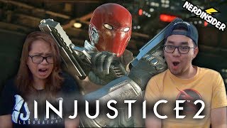 INJUSTICE 2 INTRODUCING RED HOOD TRAILER REACTION