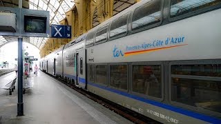 Riding the Train from Nice To Monaco