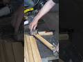 A whiskey barrel DIY. Tamplate for making barrel staves...