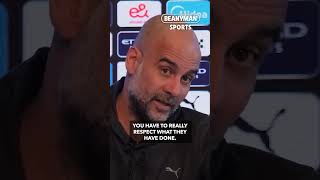 'People say we don't care about the Carabao Cup. You win games, you lose games!' | Pep Guardiola