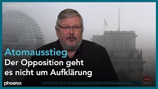 phoenix nachgefragt mit Pascal Beucker zum Atomausstieg am 17.01.25