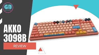 Review of AKKO's 3098B - An 1800 Keyboard.