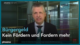 phoenix tagesgespräch mit Thorsten Frei zur Debatte um das Bürgergeld am 08.11.22