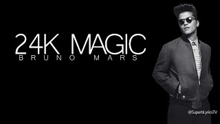 Bruno Mars : 24K Magic - Lyrics  | 1 Hour Trending Songs 2023