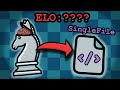 I Made A Chess AI But In Only 1 File