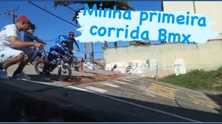 Bmx . Primeiro corrida de Bmx benjamin#67 . #bmx #3anos #sense