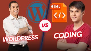 WordPress vs Custom Code: Which is Better for Your Website? #WordPress#CodingVsWordPress #WebDesign