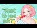 Your Sister's Flirty Friend Dares You to Kiss Her (Pool Party) (Summer) (Longtime Crush) (Swimming)