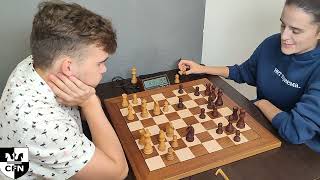 Sprat (2022) vs WCM E. Cherepanova (1658). Chess Fight Night. CFN. Rapid