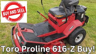 Buy \u0026 Sell - Toro Proline Zero Turn Rider Mower!