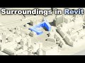 How to Model Surroundings in Revit Tutorial