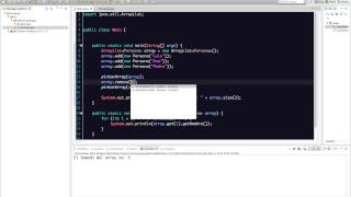 Uso básico de ArrayList en Java