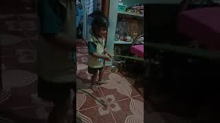 kitchen kutiyes (Training for stick movement) baby Mathielamaran