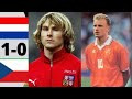 Netherlands 1-0 Czech Republic Euro 2000 - Bergkamp - Nedved - Poborský - Kluivert - Rosický - Stam