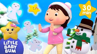 We're Snow Angels! ❄ | Christmas Songs for Kids | Little Baby Bum