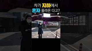 운전자 없이 1층으로 올라온다고? 테슬라 자율주행 처음 본 와이프 반응