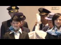 2012年12年1日 ana創立60周年記念イベントを羽田空港国際線ターミナル４階「江戸舞台」で開催 ana hnd 60th anniversary news