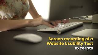 Screen Recording Excerpt from a Live Website Usability Test on Computer (2)