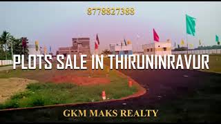 Plots and Villas sale in Thiruninravur, Chennai