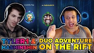 Tyler1 and Hashinshin Duo Adventure on League of Legends Summoner Rift